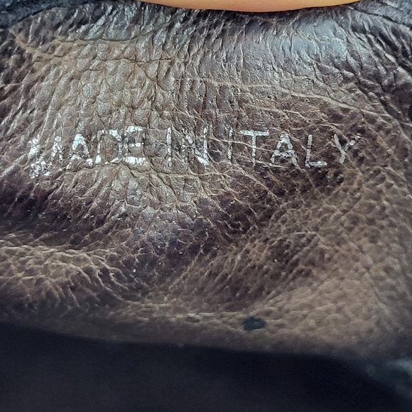 Browns men's black leather square toe lace up front dress shoes. Size 39 - Picture 15 of 16